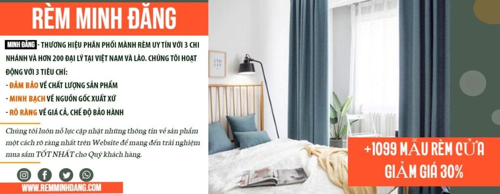 RÈM CỬA SỔ MINH ĐĂNG