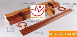 Phụ kiện rèm gỗ