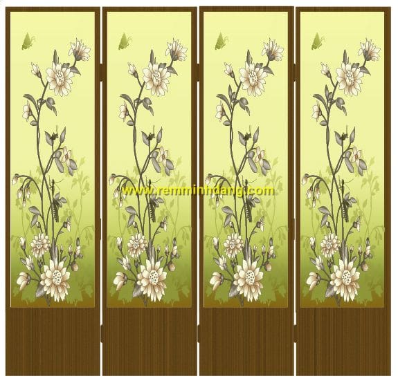 Mẫu bình phong có thể đặt