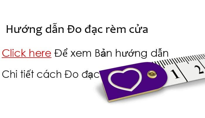 Hướng dẫn cách đo chi tiết rèm cửa sổ