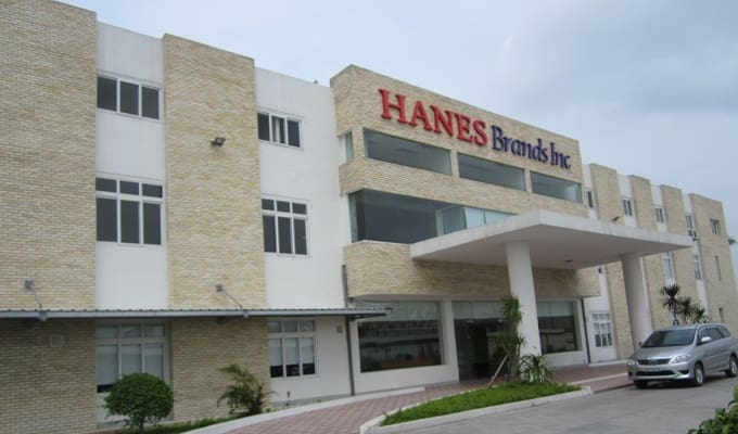 Nhà máy Hanesbrands Viet Nam CompanyChính nghia – Kim Động – Hưng Yên.