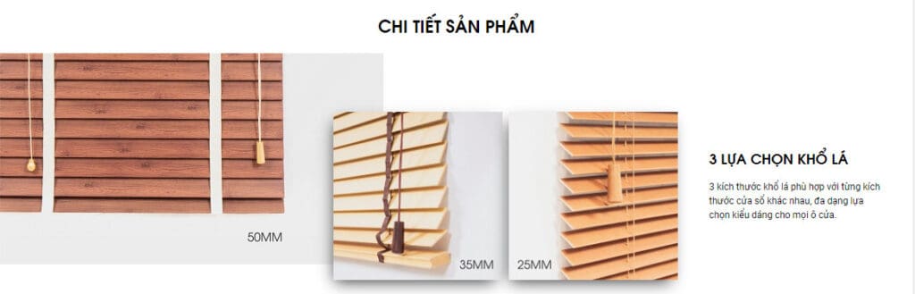 Chi tiet rem go star blinds