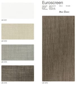 Rèm cuốn Hàn Quốc Modero Mã Eroscreen