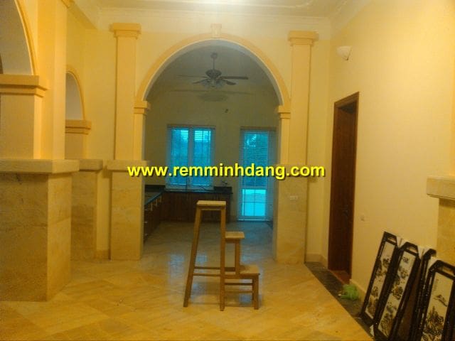 Công trình rèm sáo gỗ nhà bà Then - Ninh Bình