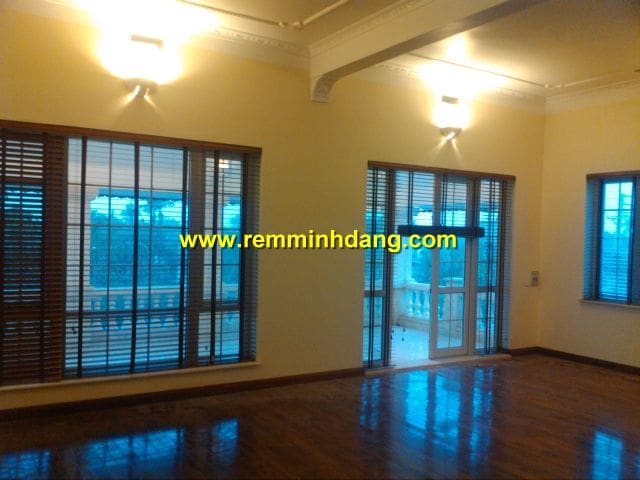 Công trình rèm sáo gỗ nhà bà Then - Ninh Bình