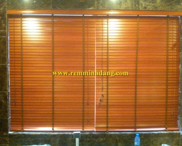 Sản xuất lắp đặt rèm gỗ