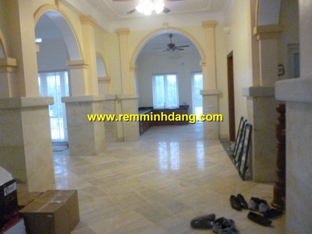 Công trình rèm sáo gỗ nhà bà Then - Ninh Bình