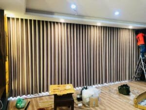 Rèm vải 2 lớp cho chung cư đẹp