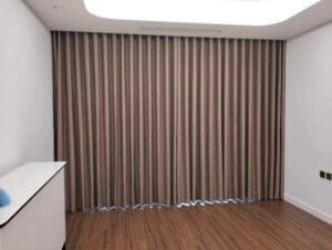 Rèm vải 2 lớp cho phòng ngủ chung cư cao cấp