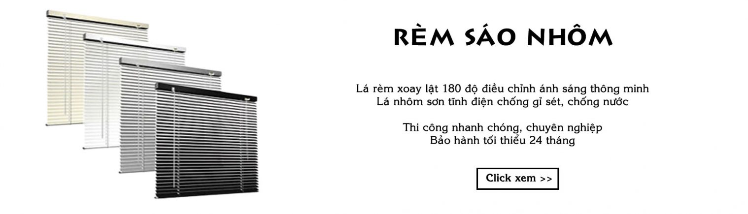 Bảng giá rèm sáo nhôm cao cấp