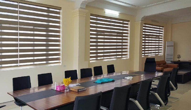 Rèm cầu vồng cao cấp Hàn Quốc cho văn phòng 1