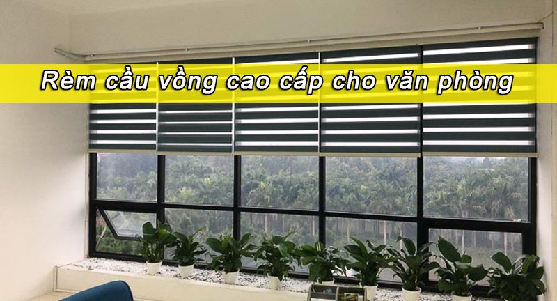 Rèm cầu vồng cao cấp Hàn Quốc cho văn phòng