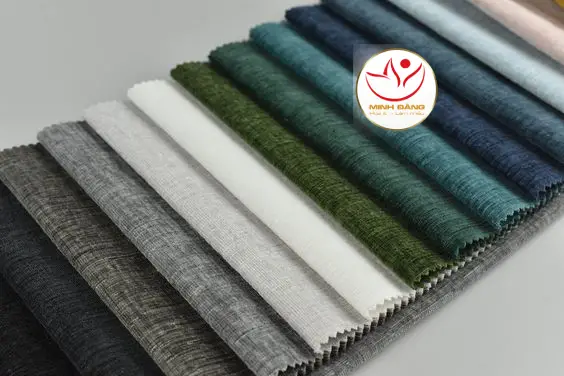 Vải may rèm chất liệu polyester
