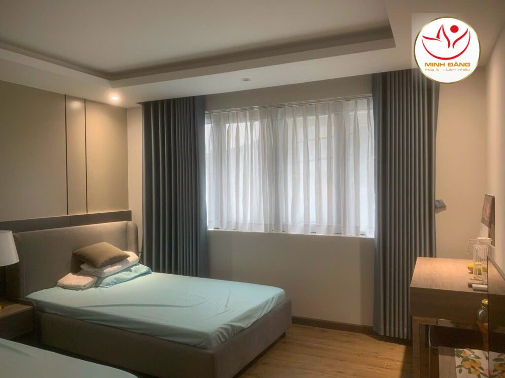 Rèm cửa sổ phòng ngủ 2 lớp cao cấp tại Hà Nội 03
