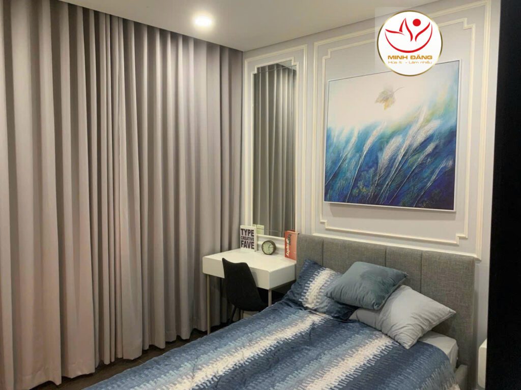 Rèm cửa sổ phòng ngủ 2 lớp cao cấp tại Hà Nội 04