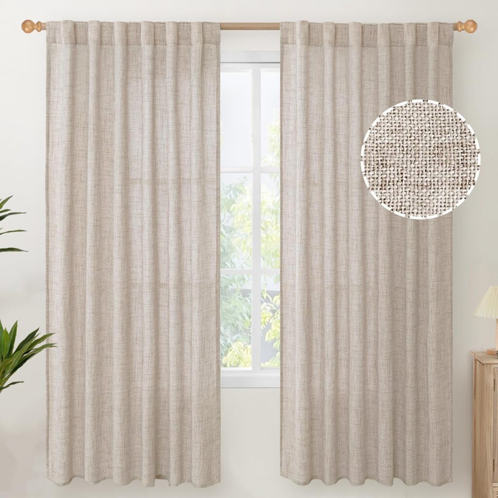 Những mẫu rèm vải chất liệu Linen mềm mại đẹp nhất tại Minh Đăng 04