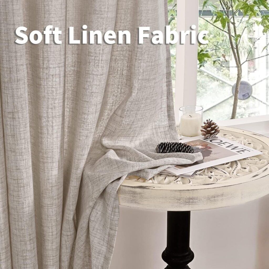 Những mẫu rèm vải chất liệu Linen mềm mại đẹp nhất tại Minh Đăng 07