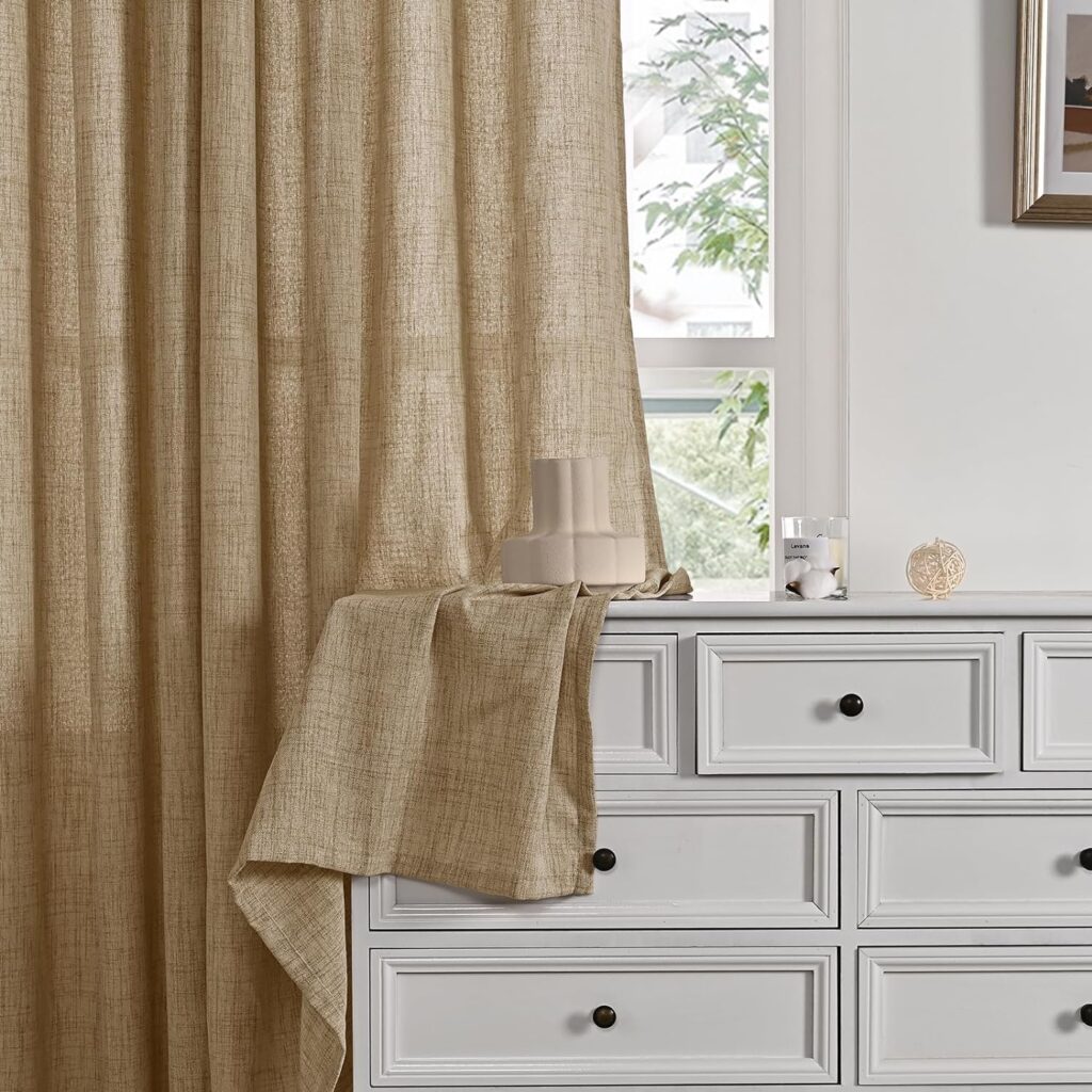 Những mẫu rèm vải chất liệu Linen mềm mại đẹp nhất tại Minh Đăng 16