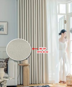 Rèm vải cản nắng siêu đẹp mã BYG43 02