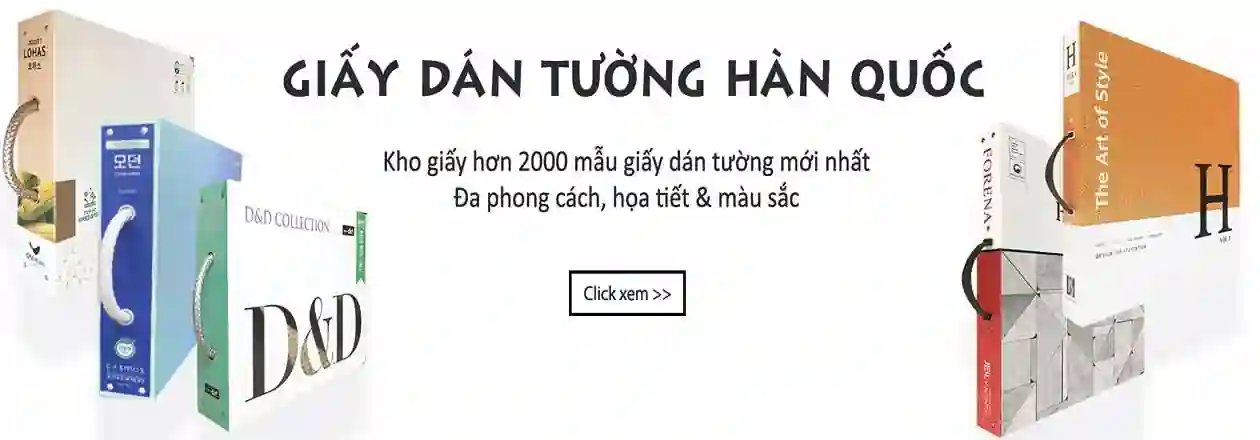 Banner giấy dán tường Minh Đăng